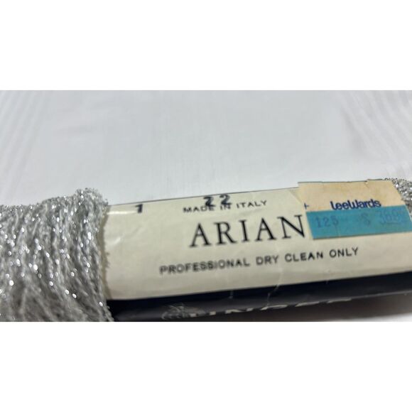 Vintage Unger Ariane Metallic Silver Glitter Yarn - Picture 1 of 3